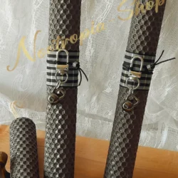 Χειροποίητη Πασχαλινή Λαμπάδα Βαράκι