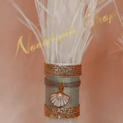 Πασχαλινή Λαμπάδα Κοχύλι με Πέρλα