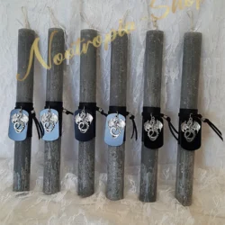 Ανακαλύψτε τη μαγεία της φετινής Ανάστασης με την υπογραφή του Nootropia Shop. Αυτή η χειροποίητη πασχαλινή λαμπάδα ξεφεύγει από τα συνηθισμένα, συνδυάζοντας την παραδοσιακή τέχνη με το fantasy στοιχείο. Είναι σχεδιασμένη για εφήβους και ενήλικες που αναζητούν κάτι μοναδικό και κομψό.