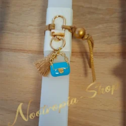 Alternative view of Πασχαλινή Λαμπάδα Μπρελόκ Τσαντάκι