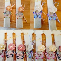 Πασχαλινή Λαμπάδα Δαχτυλίδι Κινητού Πεταλούδα