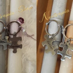 Alternative view of Πασχαλινές Λαμπάδες για Ζευγάρι Better Together